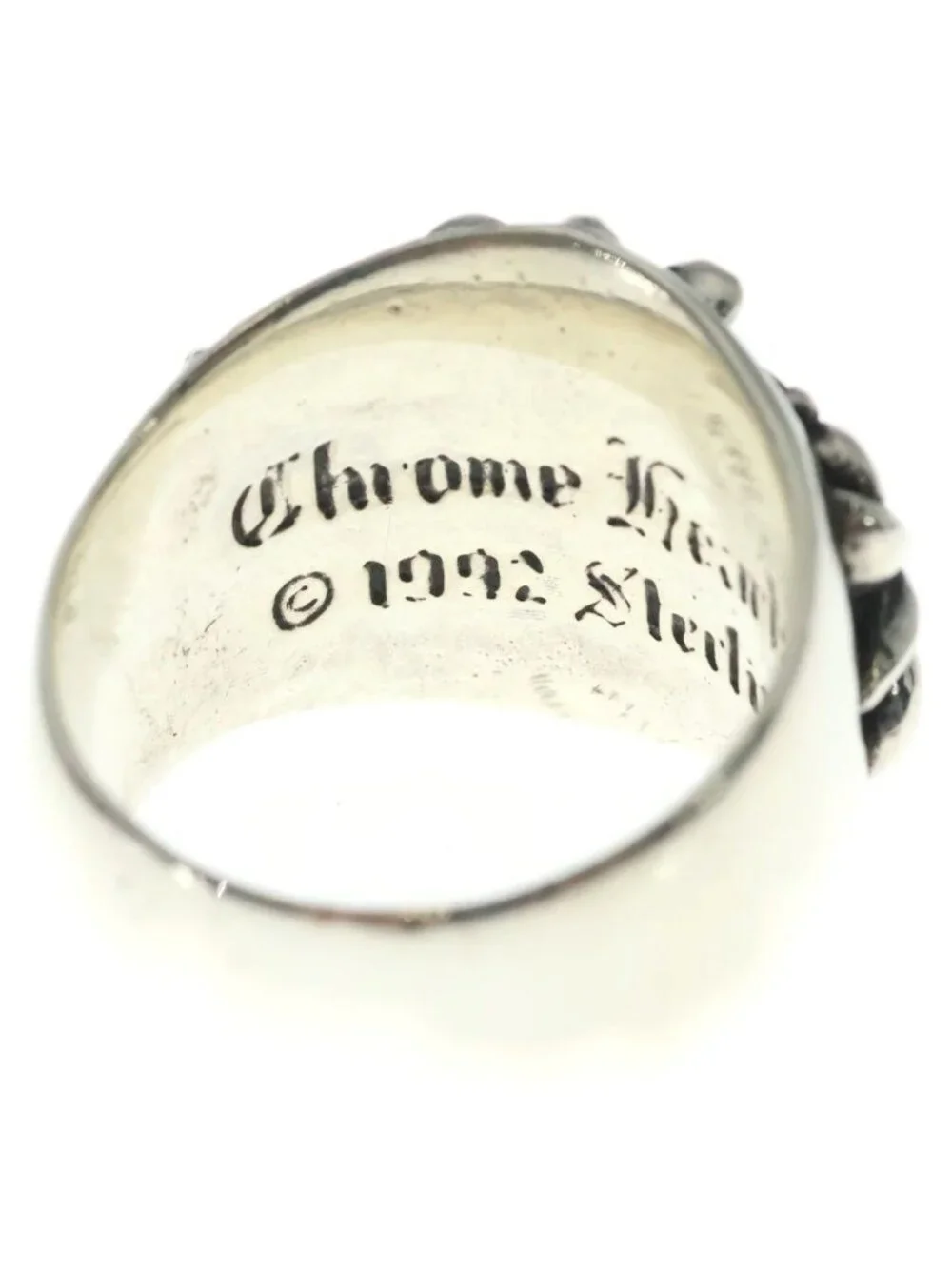 Chrome Hearts Keeper Ring Silver